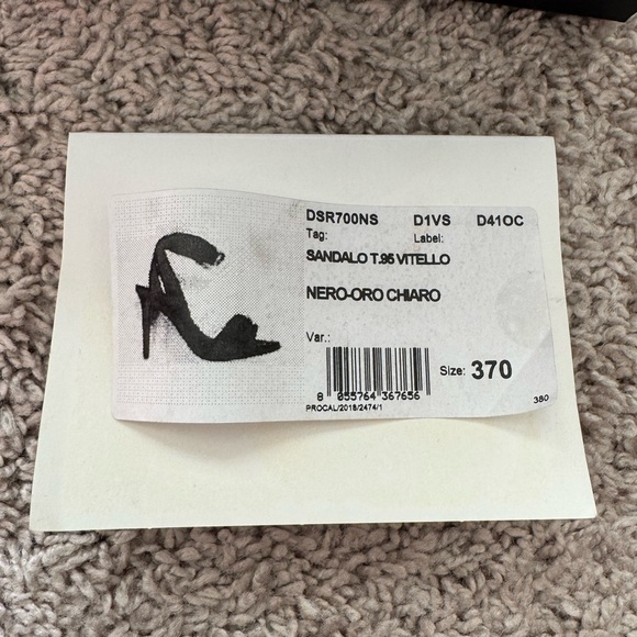 Versace sandals heel size 37 - Picture 2 of 11